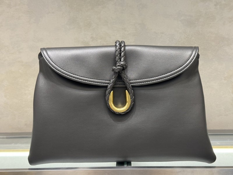 Star Same-Style Python Pattern Clutch Bag Woven Metal Buckle Shoulder Underarm Bag Women'S Bag High-End Sense Handbag - Image 1