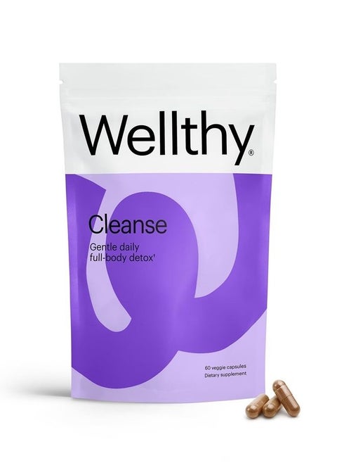Gentle Detox Cleanse (1 Month Supply), Bloating Relief, Weight Loss Colon Cleanser, Flatten Your Stomach & Waist Line, Gut Support, Water Loss Pills