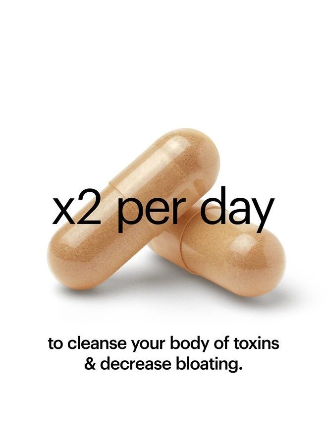 WELLTHY - Gentle Detox Cleanse (1 Month Supply), Bloating Relief, Weight Loss Colon Cleanser, Flatten Your Stomach & Waist Line, Gut Support, Water Loss Pills - Image 1
