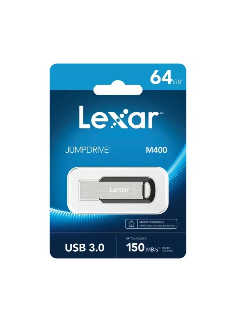 Lexar JumpDrive M400 64GB USB 3.0 Flash Drive – 150MB/s High-Speed Performance - Image 2
