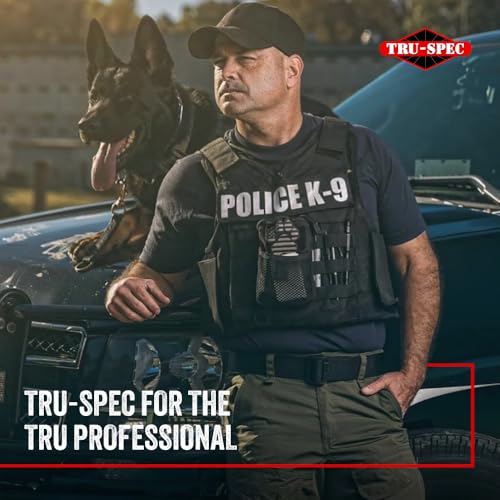 Tru-Spec Security Friendly Tactical Belt - Durable, Rip-Resistant Nylon Belts for Men and Women with Non-Metallic Buckle, Black - 2X-Large - Image 4