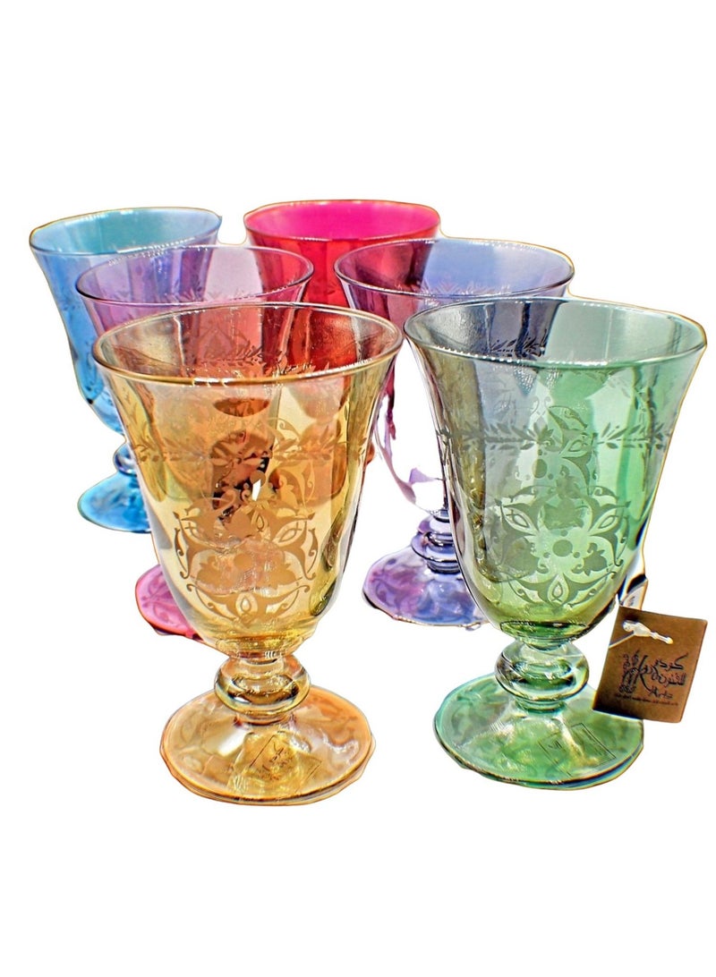 KuduArts Goblets juice cups 6 pieces - Image 2
