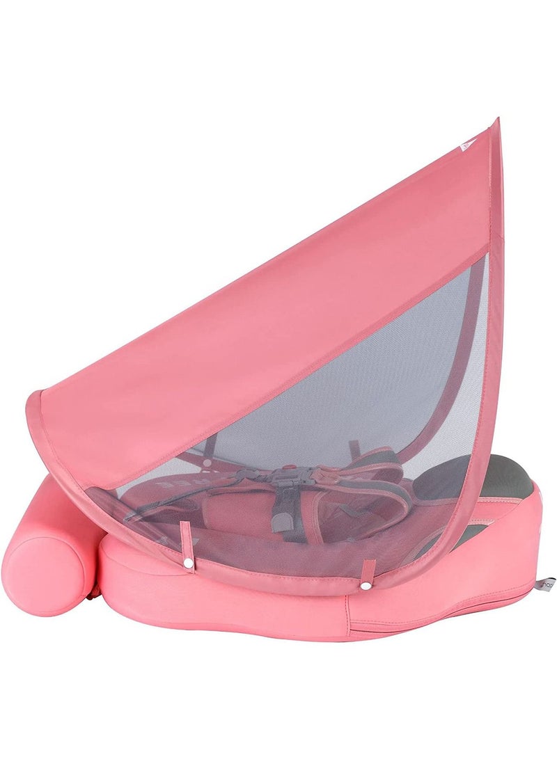 GT-Wheel Non-Inflatable Baby Floater with Sun Protection Canopy and Removable Safety Tail - Image 2