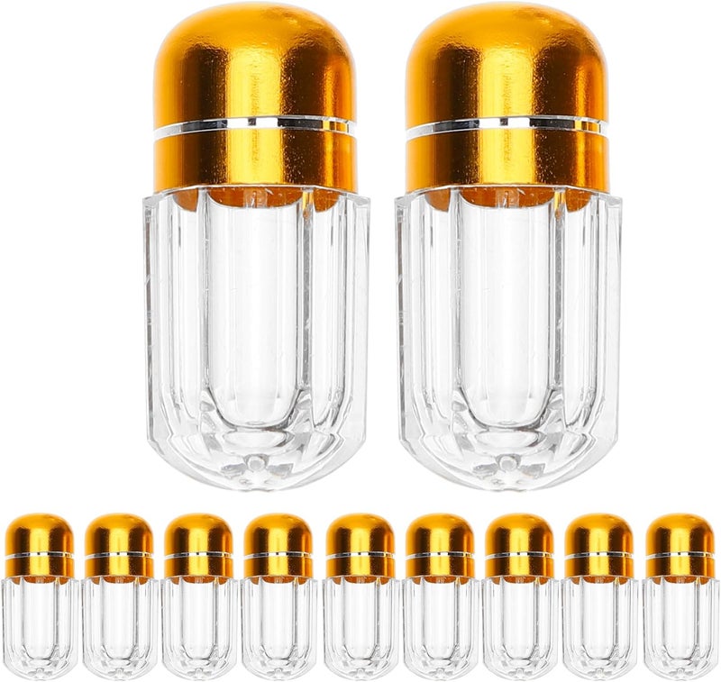 FOMIYES 20pcs One Capsule Bottle Travel Pill Bottle Clear Plastic Container Plastic Container with Lid Plastic Pill Bottles Medicine Pill Bottles Capsule Bottles Empty Pills Holder Candy