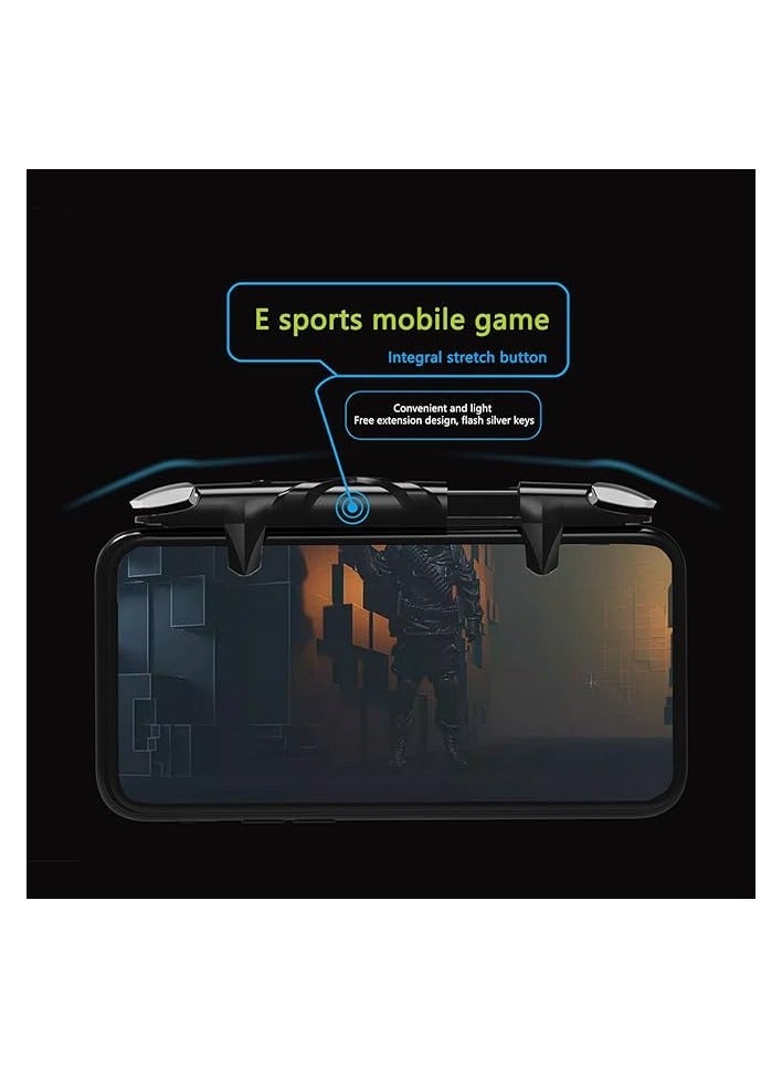 Raxoom Pubg Mobile Trigger, Mobile Game Pulse Mobile Controller High Frequency Electromagnetic for Mobile Phones - Image 3