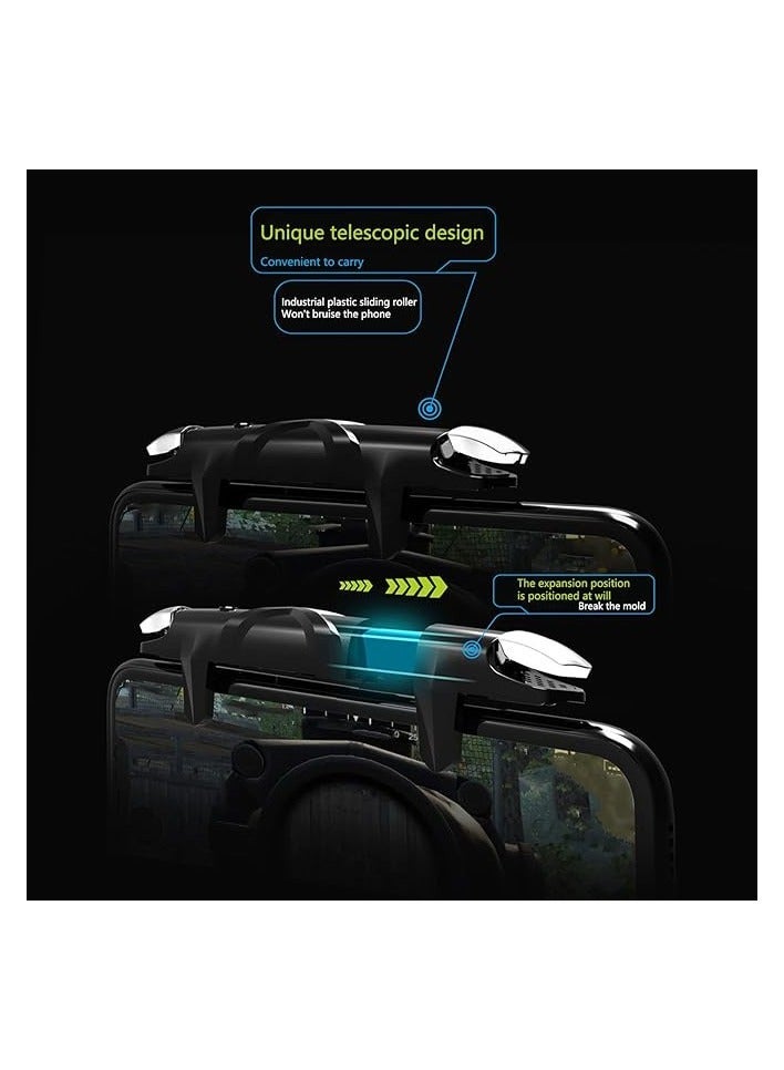 Raxoom Pubg Mobile Trigger, Mobile Game Pulse Mobile Controller High Frequency Electromagnetic for Mobile Phones - Image 5