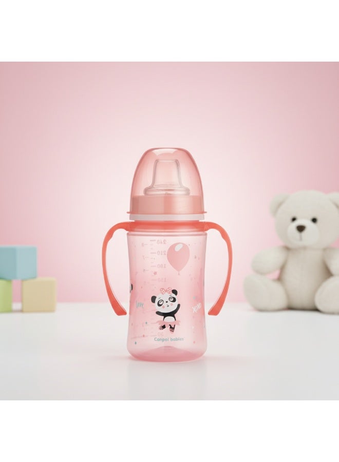 Canpol babies Cnapol babies Traning spout glowing handles 240ml 6m+ - Image 3