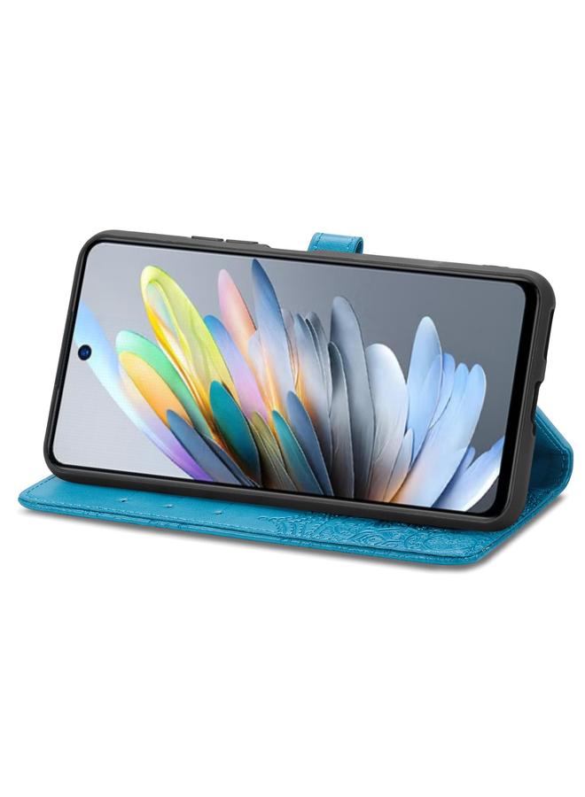 S-TOP Case For Motorola Moto G Power 2025 Mandala Flower Embossed Leather Phone Case - Image 4