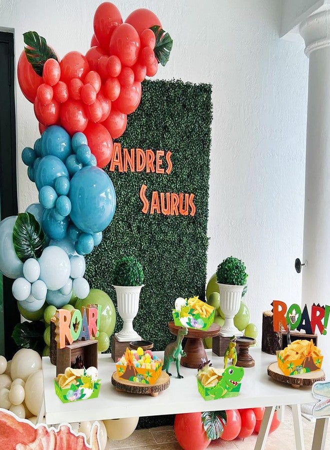 Animsco Dinosaur Birthday Snack Decorations 24Pcs Dinosaur Baby Shower Food Trays Decorations for Kids Dinosaur Birthday Party Supplies Decorations Dino Party Snack Trays - Image 5