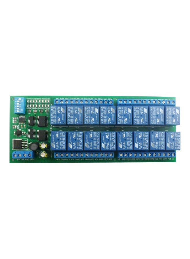 NIBEMINENT Automation Timer Relay DC12V Module Green/Blue  - Image 2