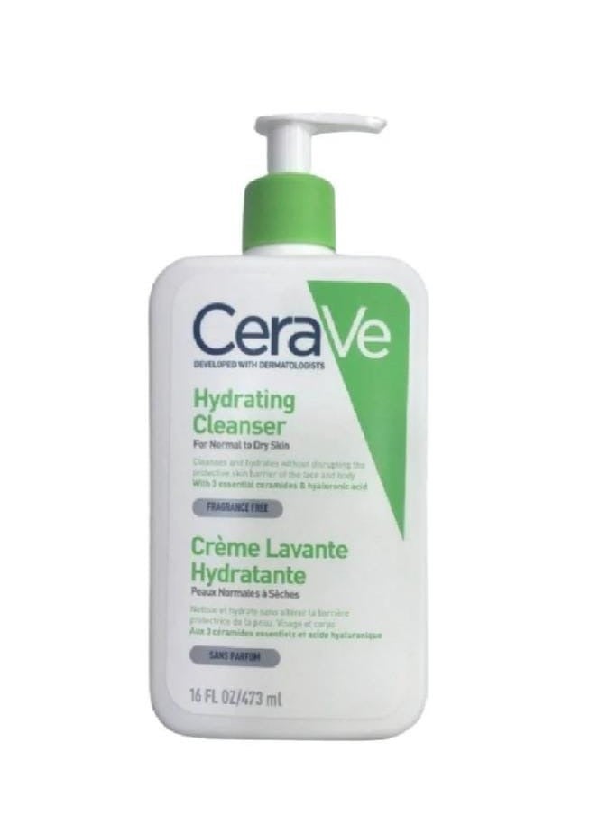 Moisturizing lotion for normal to dry skin with hyaluronic acid 473 ml