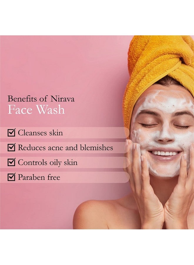 Nirava Ayurveda Aloe Vera Face Wash (100 ml) - Image 3