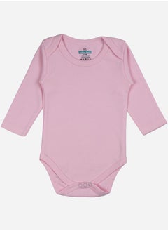 Babies Basic Pack of 3 - Solid Long Sleeves Bodysuit by Styli  - Image 5