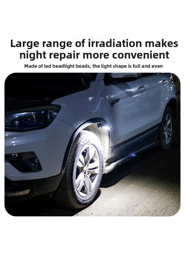 Loquat Multi-function Work Light Auto Repair Repair Strong Light Super Bright Rechargeable Outdoor Lighting Led Emergency Clip Flashlight-Power:Clip Light 【warm Light】 - Image 4