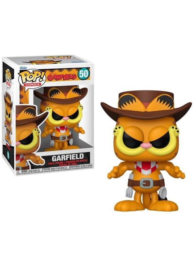 Funko POP! Comics Garfield Garfield (Cowboy) Vinyl Figure (10.4 cm) - Image 2