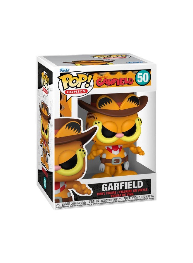 Funko POP! Comics Garfield Garfield (Cowboy) Vinyl Figure (10.4 cm) - Image 1