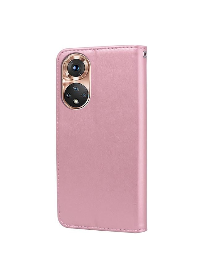 S-TOP Case For Honor X7/Play 30 Plus Rose Embossed Flip PU Leather Phone Case - Image 3
