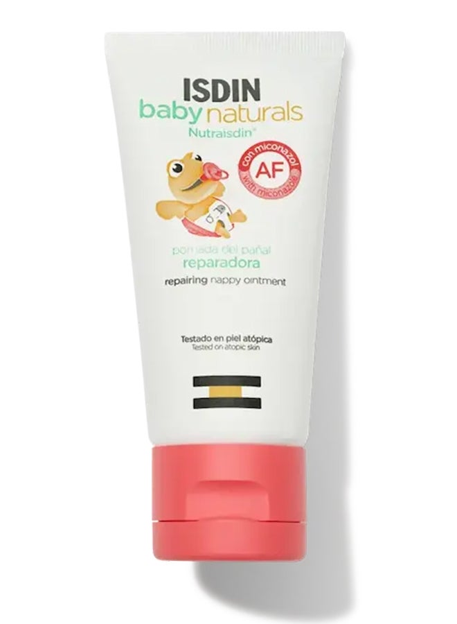ISDIN Baby Natural Af Ointment [50Ml] – Protective Diaper Ointment For Persistent Irritation, Redness, And Fungal Protection - Image 1