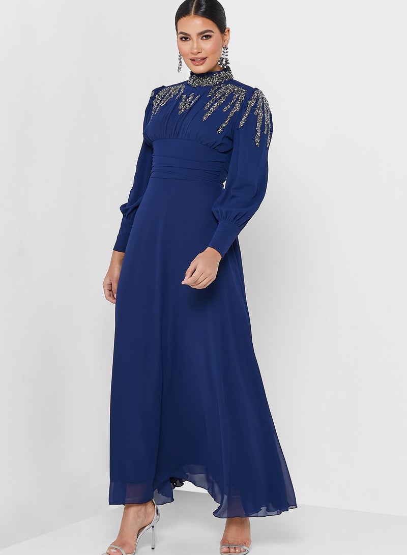 Khizana Embellished Formal Dress  - Image 1