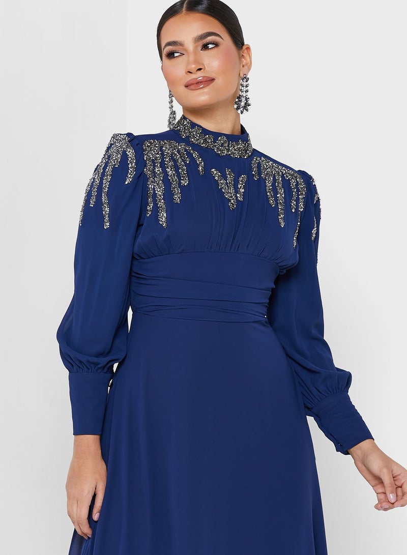Khizana Embellished Formal Dress  - Image 3
