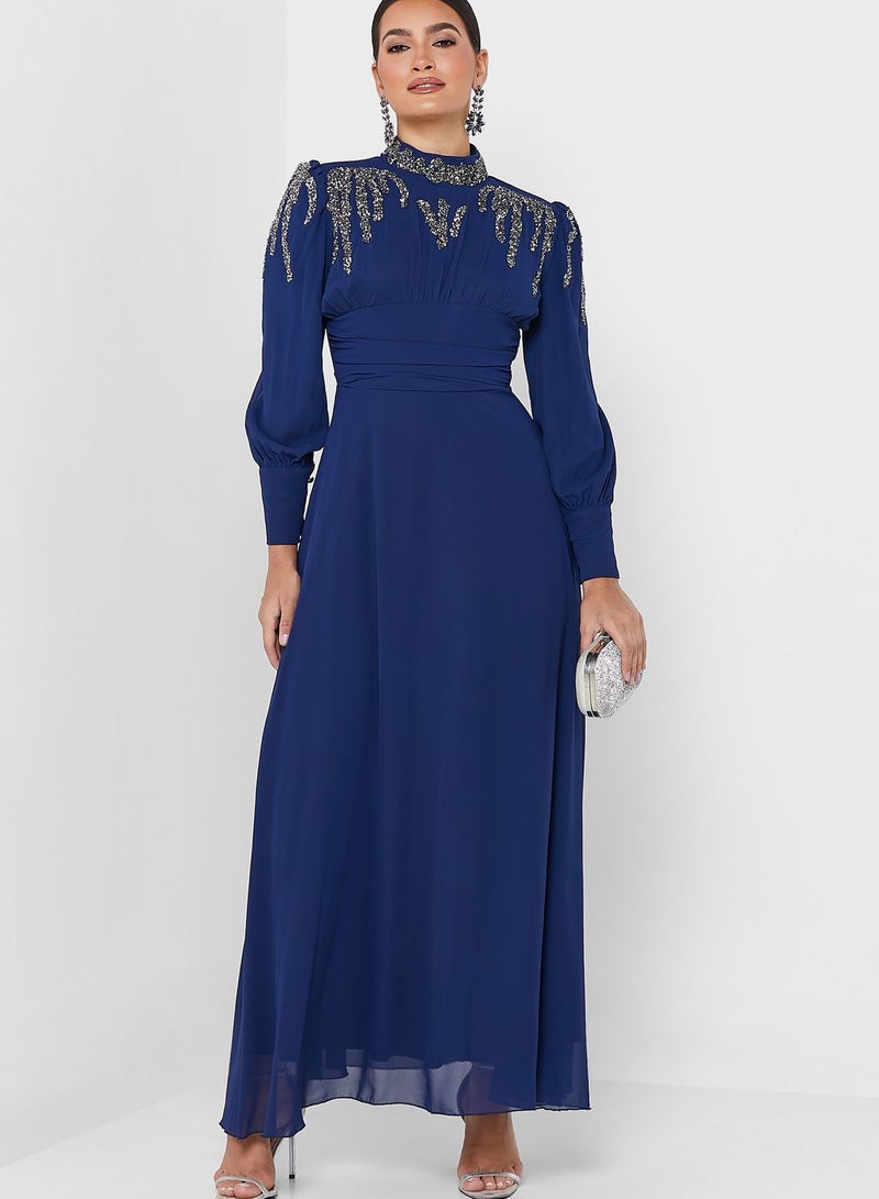 Khizana Embellished Formal Dress  - Image 4