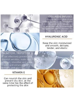 Yoxier Collagen Lip Booster Plumping Serum Repair Lip Line Anti-Wrinkle Plump Enhancer Essence Hyaluronic Moisturizing Lip Treatment 0.5 Fl Oz (Pack of 1)  - Image 4