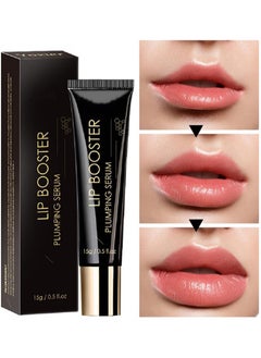 Yoxier Collagen Lip Booster Plumping Serum Repair Lip Line Anti-Wrinkle Plump Enhancer Essence Hyaluronic Moisturizing Lip Treatment 0.5 Fl Oz (Pack of 1)  - Image 1