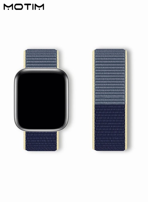 Nylon Replacement Strap for Apple Watch Band 49 mm/45 mm/44 mm/42 mm, Adjustable Braided Sports Watchband Women Men for iWatch Ultra/SE Series 10/9/8/7/6/5/4/3/2/1
