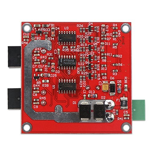 DROK DC Motor Driver, L298 Dual H Bridge Motor Speed Controller DC 6.5V-27V 7A PWM Motor Regulator Board 12V 24V Electric Motor Control Module Industrial 160W with Optocoupler Isolation - Image 4