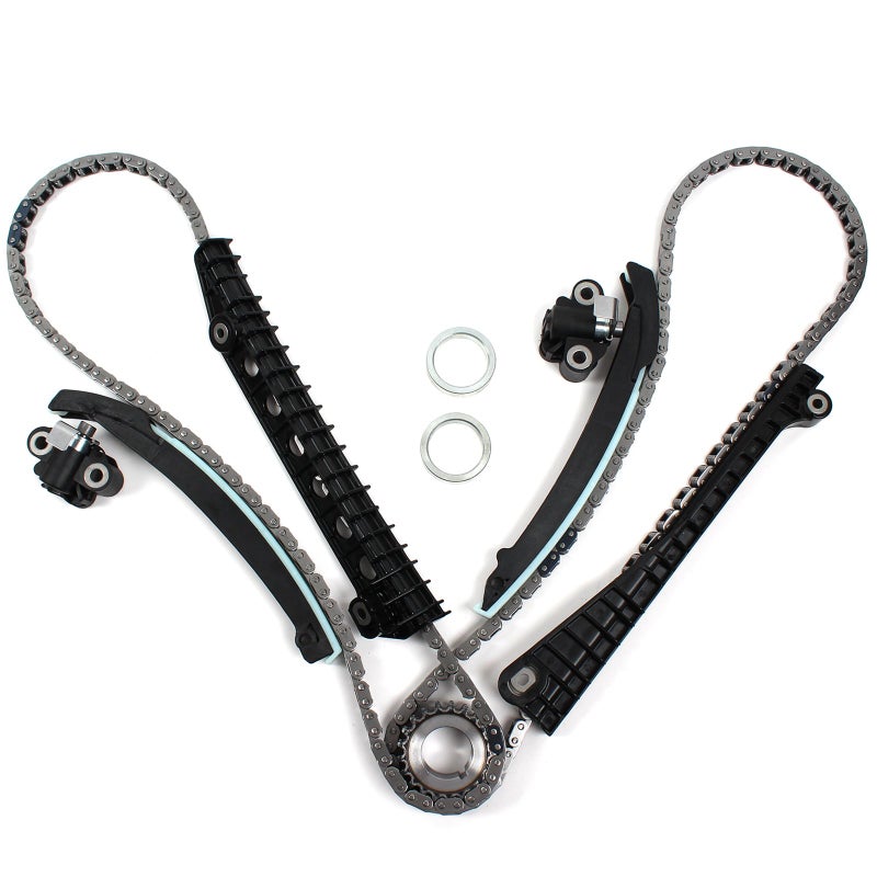 CNS Timing Chain Kit W/Updated Tensioners Compatible/Replacement for 2004-08 FORD/LINCOLN 5.4L SOHC V8 (24-Valve), TRITON (3-Valve) Engine ONLY - Image 3