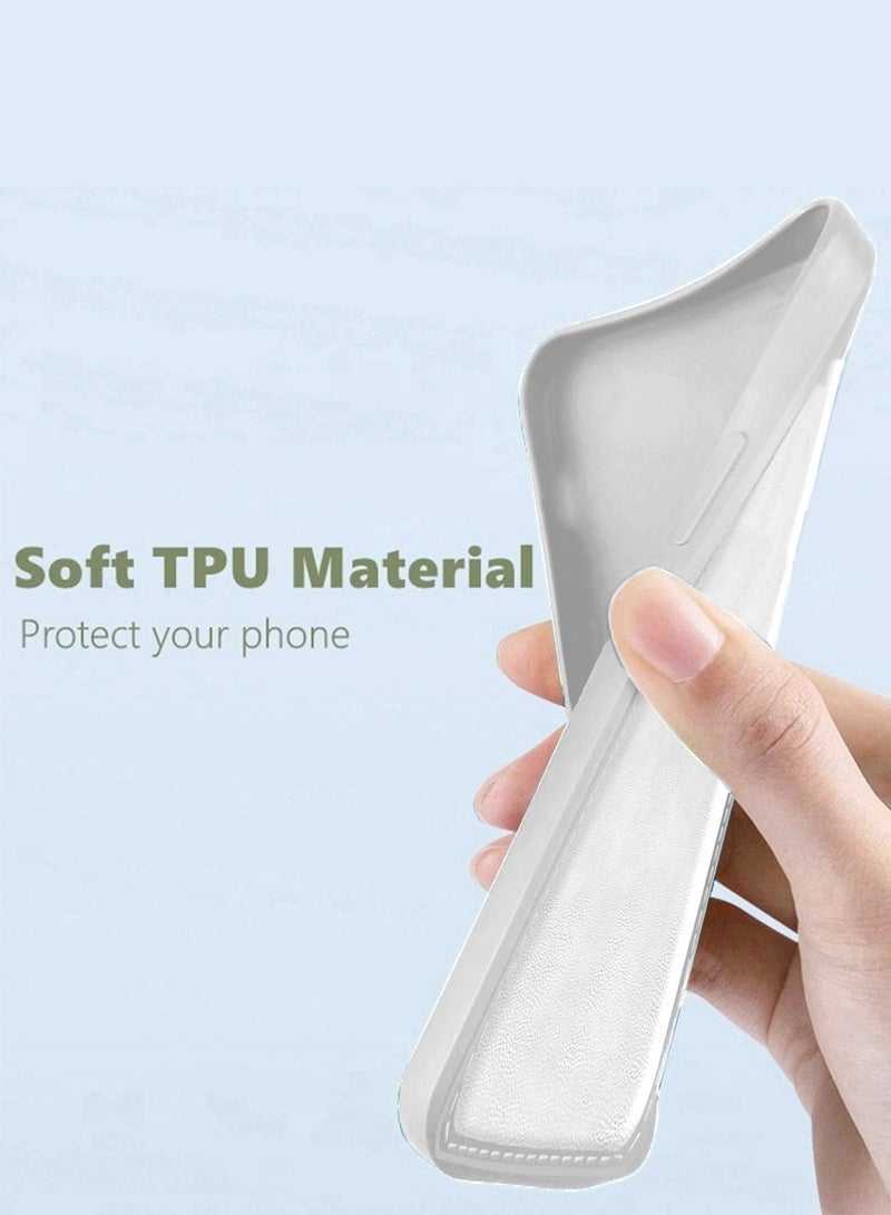 JAJEEK Apple iPhone 17 Air 5G 2025 Soft Liquid Silicone Case Cover (MCRPSN) - White - Image 5