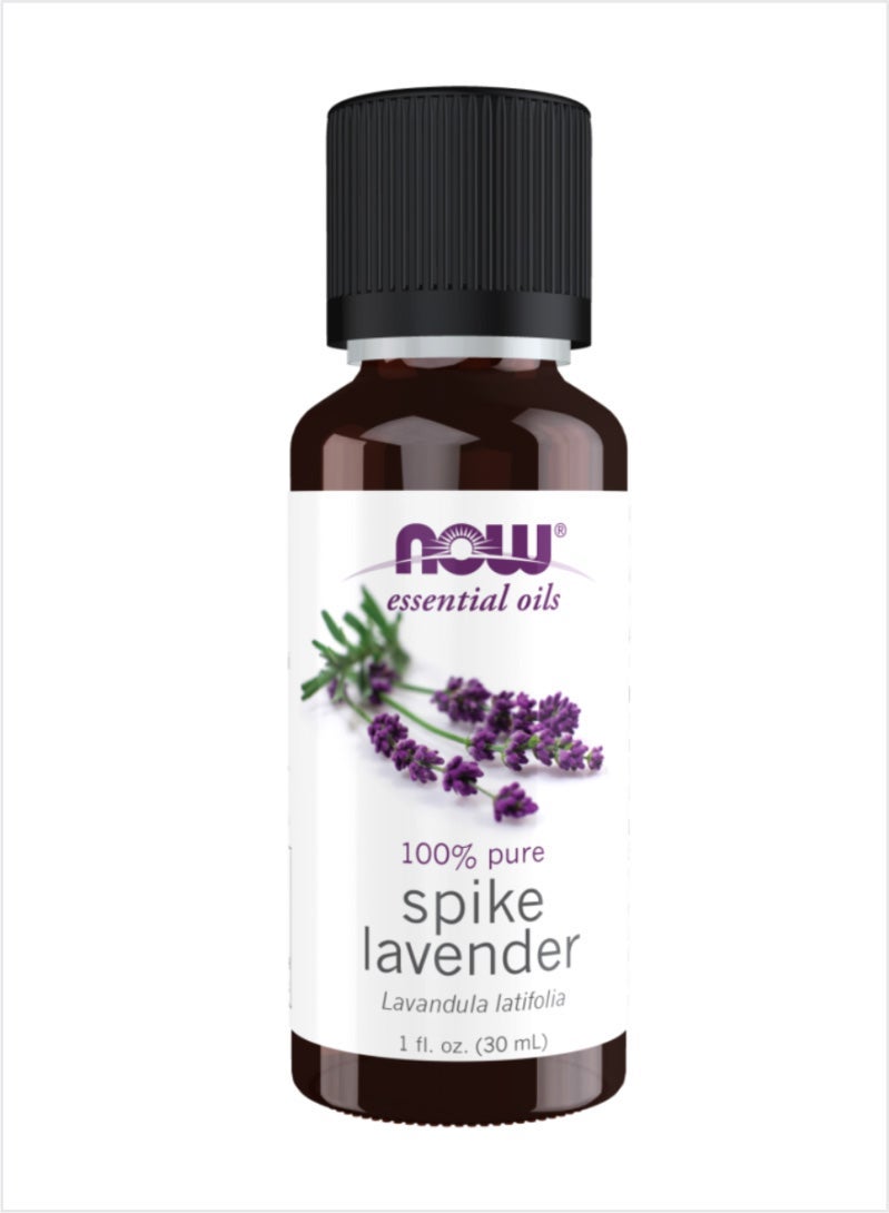 Now Essential Oils 100% Pure Spike Lavender Oil – 30ml