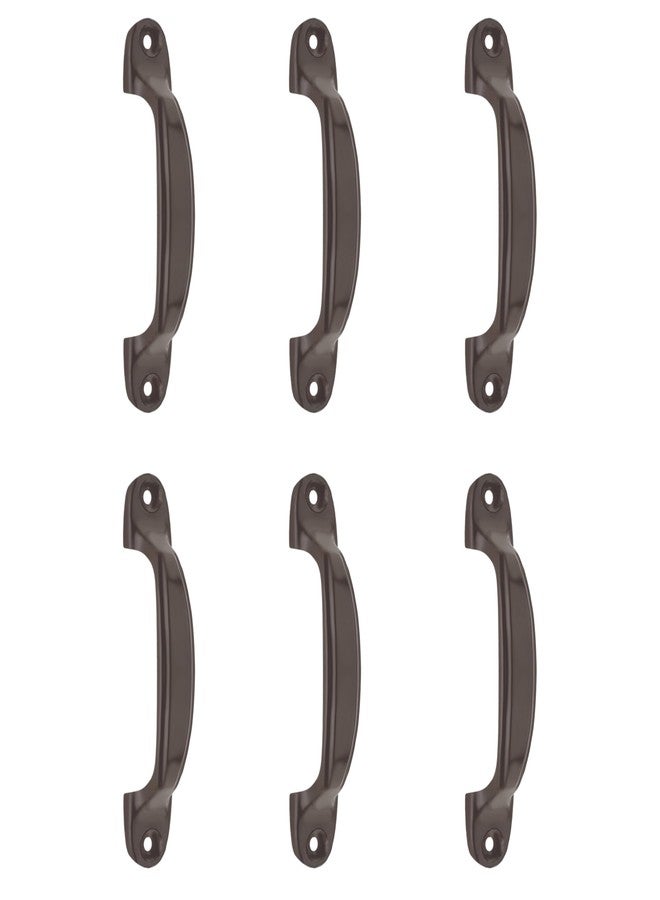 Xpert Aluminium Toyata Cabinet Handle (Pack of 6) Used for Almirah (Cabinet) (4 inches) Handle for Wardrobe (AC - 115) - Brown Color - Image 1