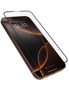 Brave iPhone 16 Pro 6.3 inch Screen Protector, Full Coverage, Ultra HD Quality, Shockproof, Scratch Resistant, Shatter Resistant, Anti-Fingerprint Coating, Bubble Free, 9H Hardness Tempered Glass with Easy Installation Frame to Ensure Bubble-Free and Effortless Application, Clear Design and Comprehensive Protection  - Image 1