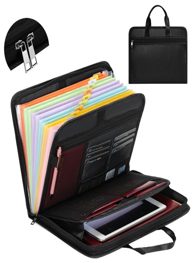 DasTior Accordion File Organizer Fireproof Expanding Folder - 13 Pockets, Letter A4 Size, Index Tabs,Organize Bills, Receipts & Important Documents Easily,Home Office & School - Image 1