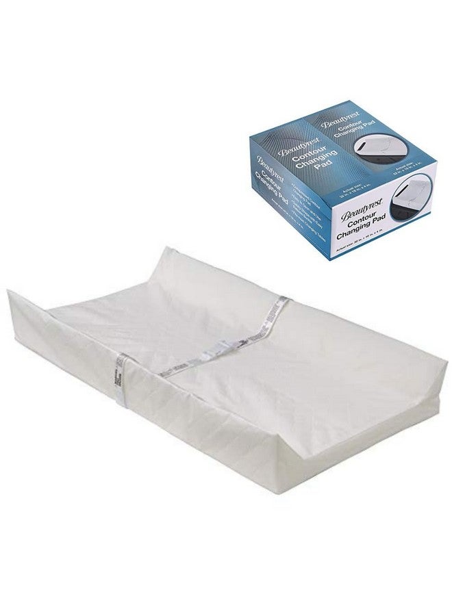 Delta CHILDREN Beautyrest Foam Contoured Changing Pad with Waterproof Cover - Image 1