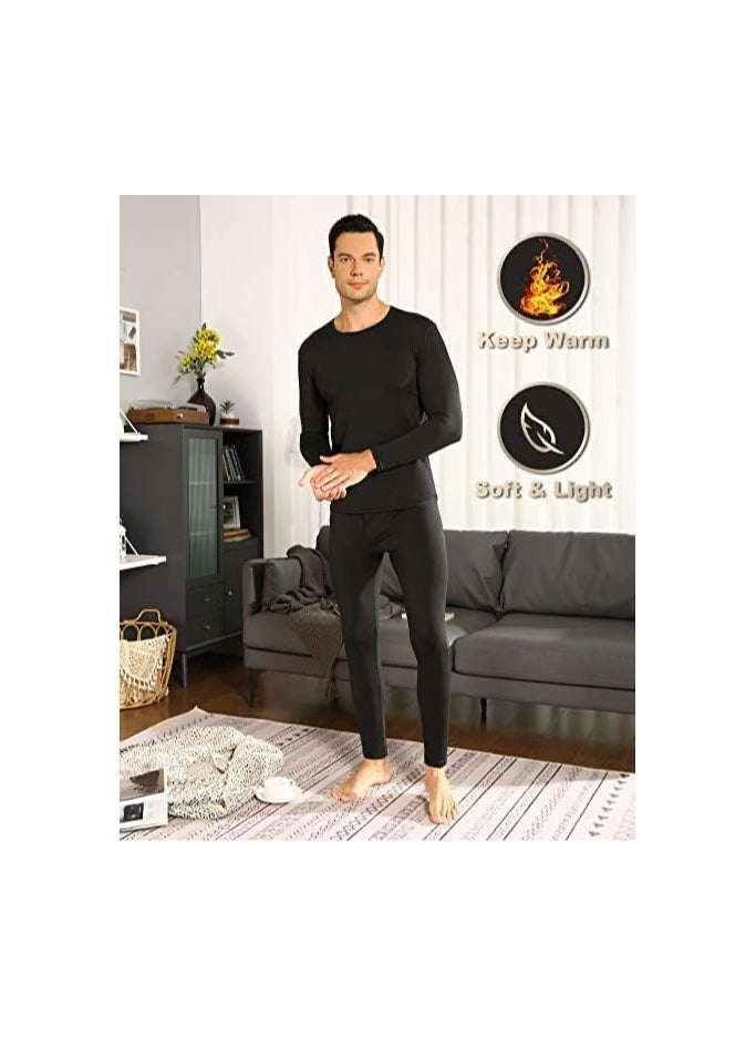 Remy Belle - Thermal Underwear Set for Men Fleece Lined Base Layer Set for Cold Weather - Image 1