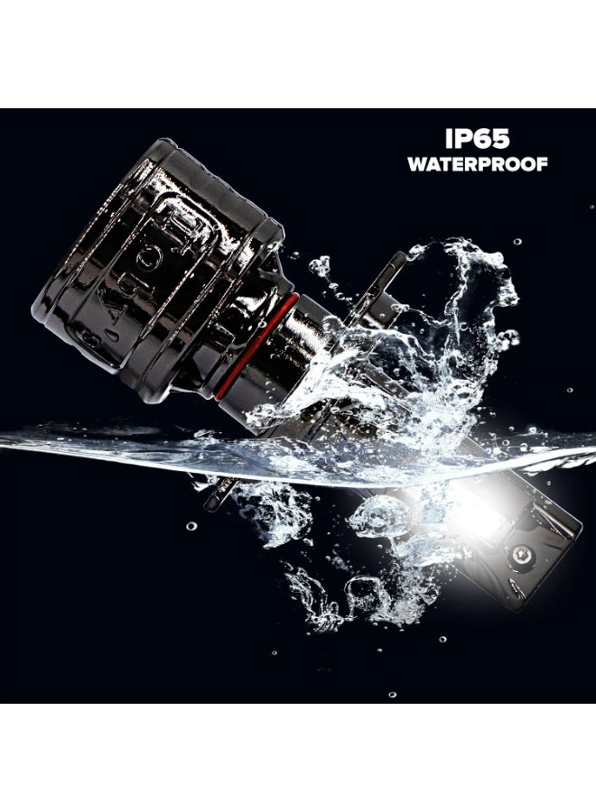 توبيز TF120 9007 قطعتين من مصابيح LED الأصلية للسيارة بقوة 120 واط/القطعة وقوة 12000 لومن ودرجة حرارة اللون 6500 كلفن - Image 5