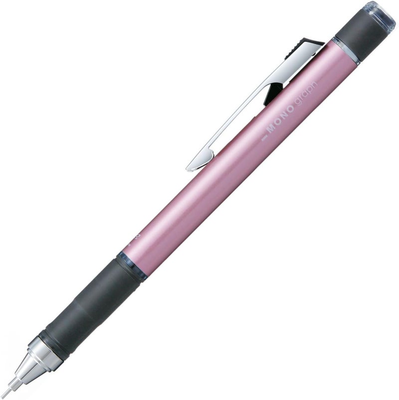 Tombow Tombow Mechacical Pencil 05mm Mono Graph Grip Light Pink DPA141D - Image 1