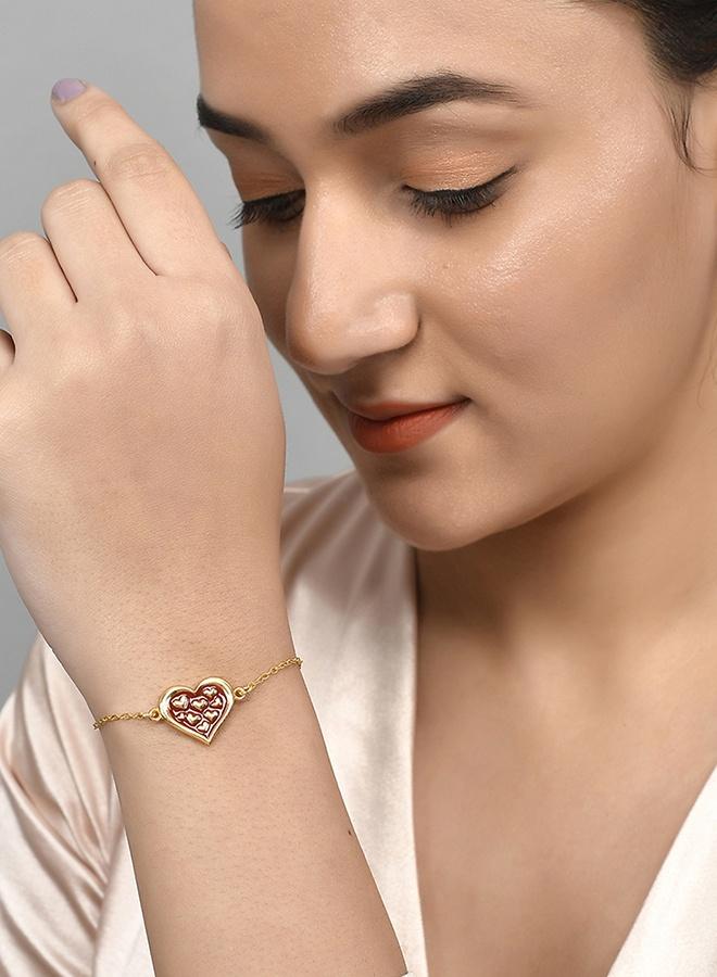 VOYLLA Valentine's Day Collection Hearts in Heart Bracelet - Image 5