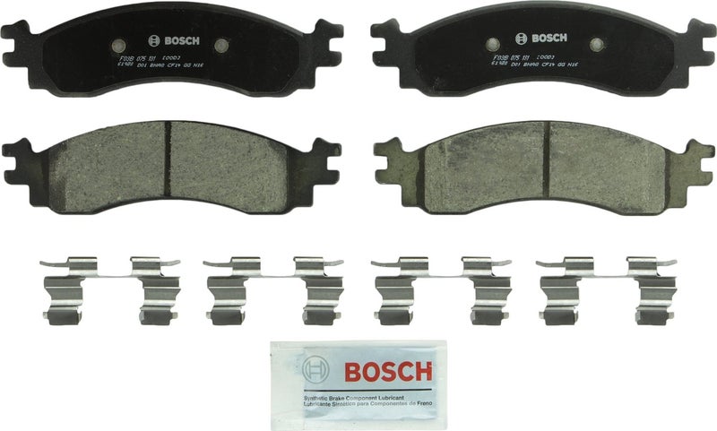 BOSCH BC1158 QuietCast Premium Ceramic Disc Brake Pad Set - Compatible With Select Ford Explorer, Explorer Sport Trac, Flex, Taurus; Lincoln MKS, MKT; Mercury Mountaineer; FRONT - Image 5