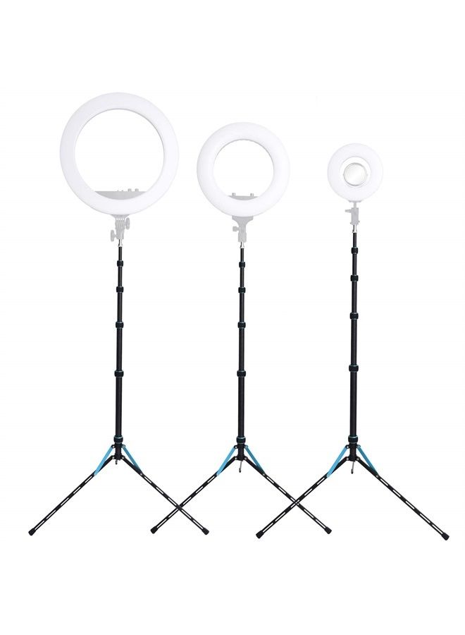 FOSOTO 87inch Photography Tripod Light Stand Carbon Fiber Lightweight Photographic Stand Compact for Photo Studio Equipment Softbox Umbrella Shooting Video Filming Speedlight  - Image 3