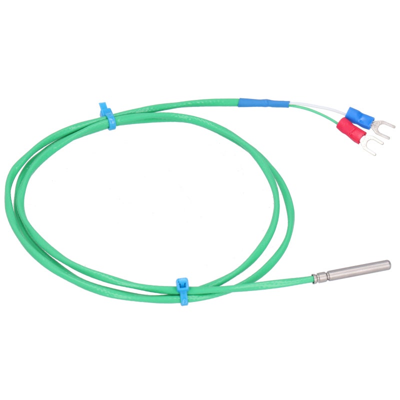 Temperature Probe: 304 Stainless Steel Probe, Fast Sensitive Temperature Measurement - Anti-interference, Accurate Readings, Silicone Line for Chemical Petroleum Water Conservancy Industries - Image 1