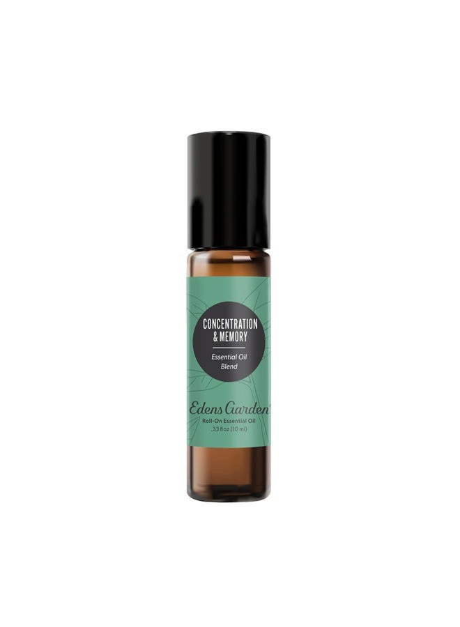 Edens Garden Concentration & Memory Essential Oil Blend, Best for Boosting Focus, Alertness & Cognitive Health, 100% Pure & Natural Premium Therapeutic Aromatherapy Essential Oil Blends 10 ml Roll-On - Image 1