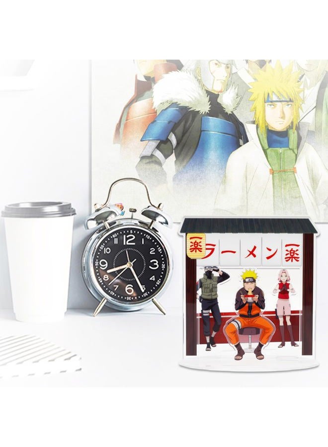 Naruto Plush Travel Pillow for Kids - Bundle with Plush Pillow Sham for Kids Bedroom Accessories Plus Figurative Stand, Stickers | Naruto Travel Accessories Set - Image 4