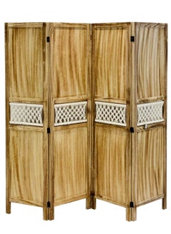 Generic Foldable Room Divider Macramé 170*42*175cm.  - Image 2