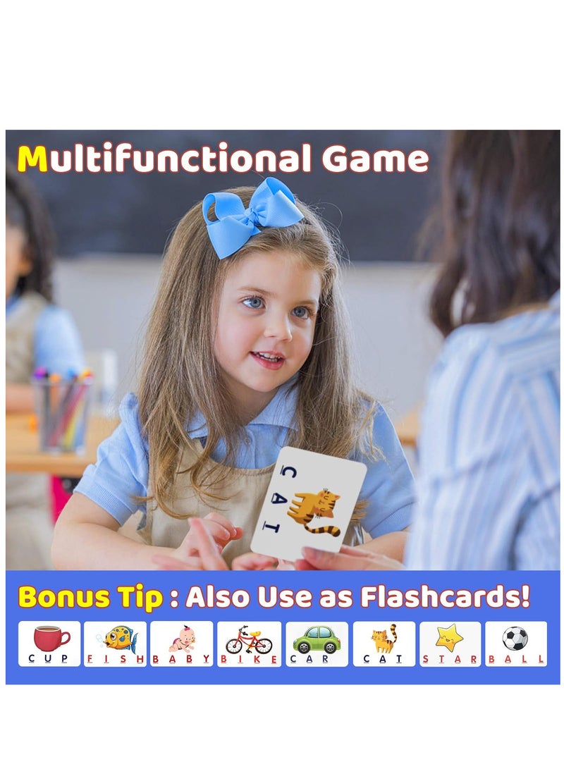 YelaJoy Educational Toys for 3 4 5 Year Old Boys Gift, Matching Letter Game Preschool ABC Learning Toys for Kids Ages 4-8 Years, Birthday Gifts for 3-6 Year Old Boys Toddler Toys Age 2-4 - Image 4