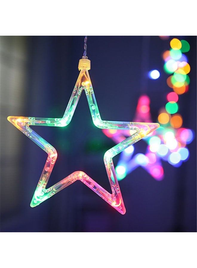 Set Of 9 LED Fairy String Star Decorative Lights - Image 3