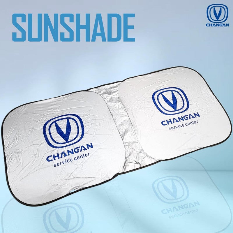 Changan Car Windshield Sunshade Foldable Front Glass Cover 150 × 75 cm Reflective Heat Insulation UV Protection Interior Cooling Shield for Sedan SUV - Image 5