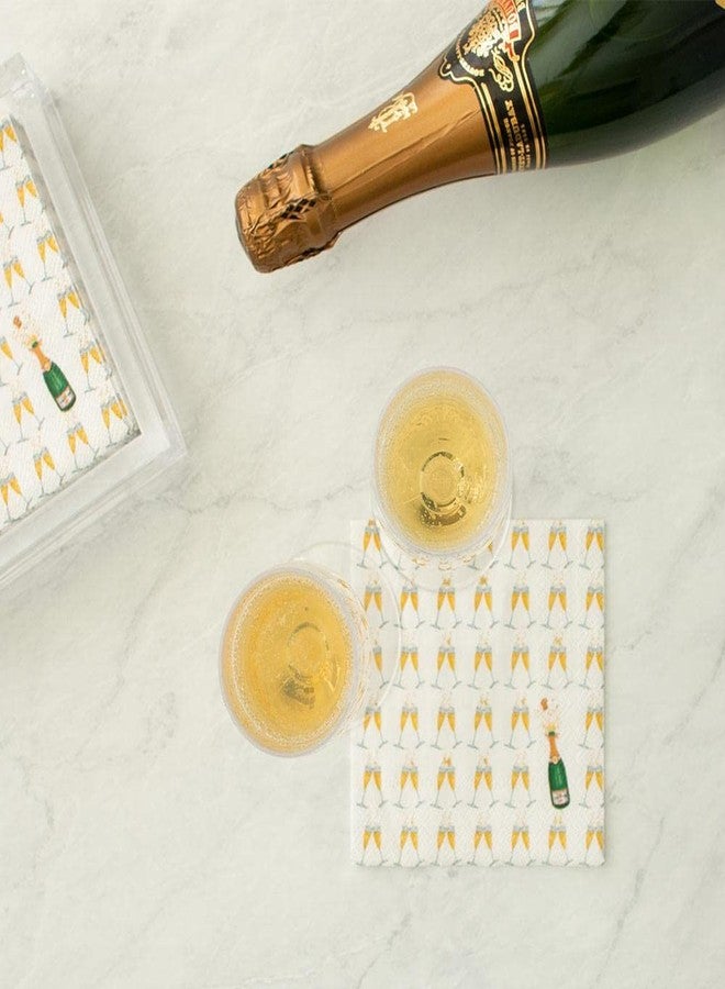 كاسباري مناديل كوكتيل ورقية من كاسباري بابلي - 40 منديلًا في العلبة - Image 3